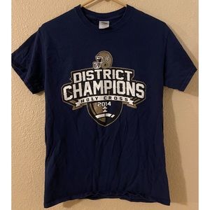 District Champs Holy Cross 2014 Football Tee Shirt